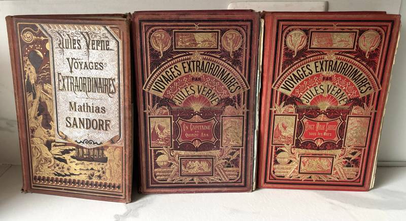 Anciens livres, Jules Verne, Hetzel