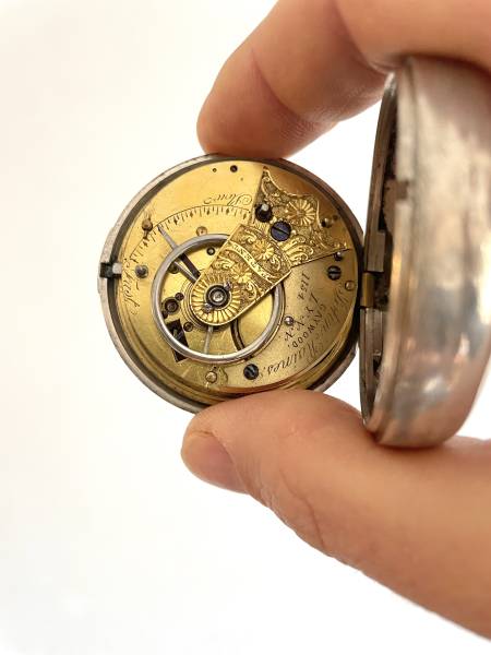 Expertise d'un mouvement de montre à gousset 