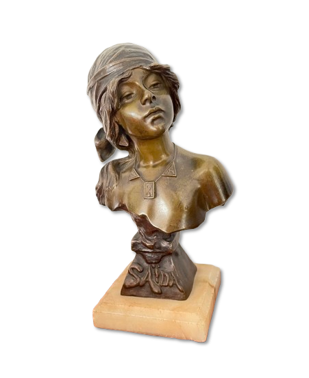 Achat d'une sculpture en bronze à Meudon près de Clamart par Antiquités la Véranda