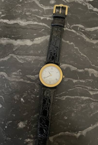 Montre bracelet Lanvin en or 18k