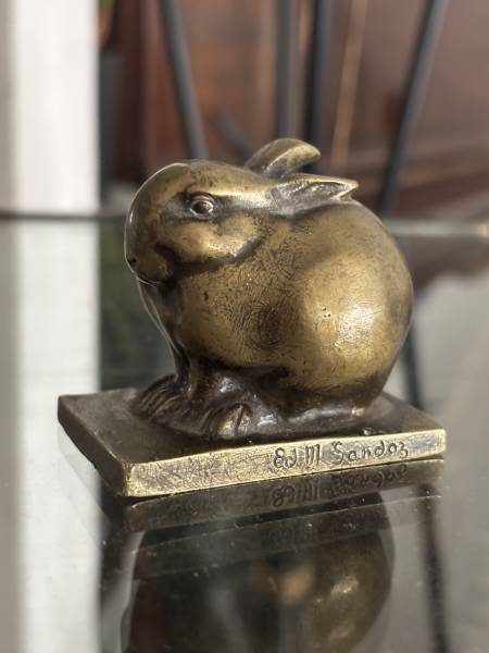Achat Lapin en bronze Sandoz à Fontenay aux Roses