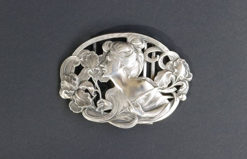 Boucle de ceinture, époque Art Nouveau
