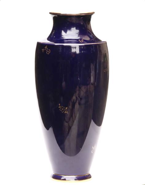 Achat vase en porcelaine, bleu de Sèvres