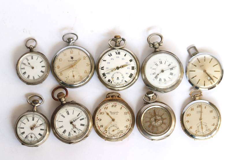 Lot de montres de Gousset en argent