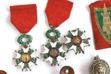 Lot de médailles militaires : Légion d'honneur